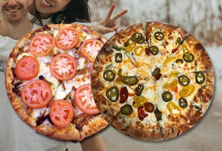 2 Specialty Pizzas