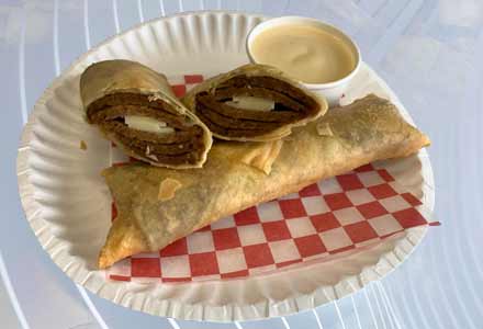 Donair Egg Roll Donair Egg Roll